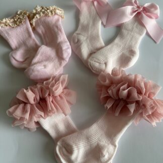 Medias 3/4 Rosa