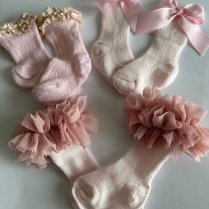 Medias 3/4 Rosa